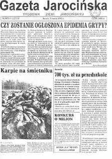 Gazeta Jarocińska 1993.03.05 Nr9(127)
