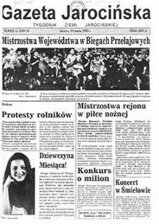 Gazeta Jarocińska 1993.03.19 Nr11(129)
