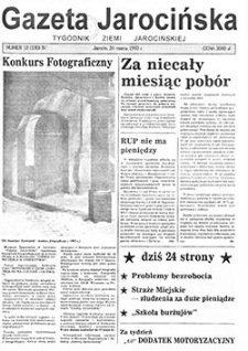 Gazeta Jarocińska 1993.03.26 Nr12(130)