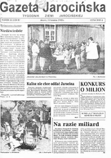 Gazeta Jarocińska 1993.04.16 Nr15(133)