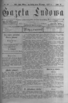 Gazeta Ludowa: pismo polsko-ewangelickie dla ludu mazurskiego. 1901.05.22 R.6 nr40