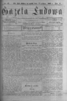 Gazeta Ludowa: pismo polsko-ewangelickie dla ludu mazurskiego. 1901.06.15 R.6 nr45