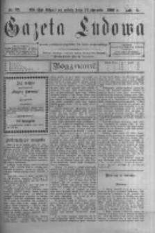 Gazeta Ludowa: pismo polsko-ewangelickie dla ludu mazurskiego. 1901.08.24 R.6 nr65