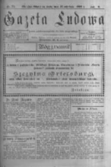 Gazeta Ludowa: pismo polsko-ewangelickie dla ludu mazurskiego. 1901.09.25 R.6 nr74