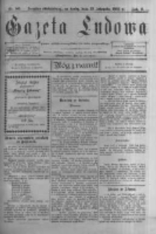 Gazeta Ludowa: pismo polsko-ewangelickie dla ludu mazurskiego. 1901.11.13 R.6 nr86