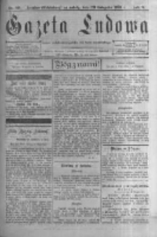 Gazeta Ludowa: pismo polsko-ewangelickie dla ludu mazurskiego. 1901.11.23 R.6 nr89