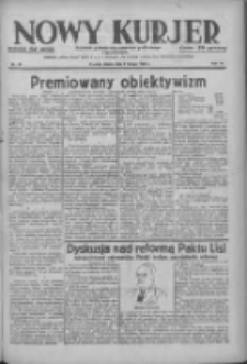 Nowy Kurjer: dziennik poświęcony sprawom politycznym i społecznym 1938.02.02 R.49 Nr26