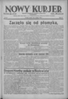 Nowy Kurjer: dziennik poświęcony sprawom politycznym i społecznym 1938.02.08 R.49 Nr30