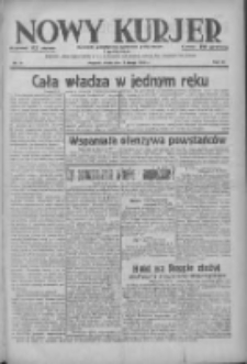 Nowy Kurjer: dziennik poświęcony sprawom politycznym i społecznym 1938.02.09 R.49 Nr31