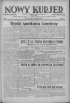 Nowy Kurjer: dziennik poświęcony sprawom politycznym i społecznym 1938.02.16 R.49 Nr37