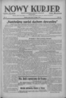 Nowy Kurjer: dziennik poświęcony sprawom politycznym i społecznym 1938.02.23 R.49 Nr43
