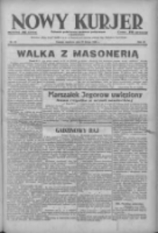 Nowy Kurjer: dziennik poświęcony sprawom politycznym i społecznym 1938.02.27 R.49 Nr47