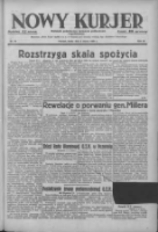 Nowy Kurjer: dziennik poświęcony sprawom politycznym i społecznym 1938.03.02 R.49 Nr49