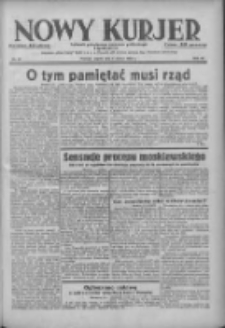 Nowy Kurjer: dziennik poświęcony sprawom politycznym i społecznym 1938.03.04 R.49 Nr51
