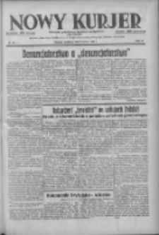 Nowy Kurjer: dziennik poświęcony sprawom politycznym i społecznym 1938.03.06 R.49 Nr53