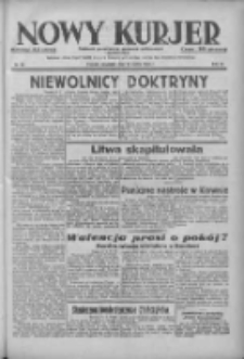 Nowy Kurjer: dziennik poświęcony sprawom politycznym i społecznym 1938.03.17 R.49 Nr62