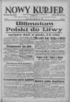 Nowy Kurjer: dziennik poświęcony sprawom politycznym i społecznym 1938.03.19 R.49 Nr64