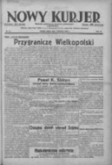 Nowy Kurjer: dziennik poświęcony sprawom politycznym i społecznym 1938.04.01 R.49 Nr75
