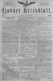 Lissaer Kreisblatt.1890.10.25 Nr85