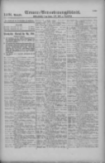 Armee-Verordnungsblatt. Verlustlisten 1917.03.17 Ausgabe 1401