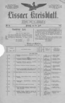 Lissaer Kreisblatt.1913.04.30 Nr34