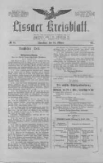 Lissaer Kreisblatt.1913.10.26 Nr85