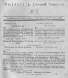 Amtsblatt der K&ouml;niglichen Preussischen Regierung zu Bromberg. 1840.02.28 No.9