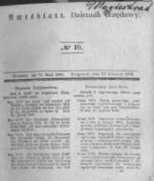 Amtsblatt der Königlichen Preussischen Regierung zu Bromberg. 1840.04.17 No.16