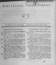 Amtsblatt der Königlichen Preussischen Regierung zu Bromberg. 1840.05.22 No.21