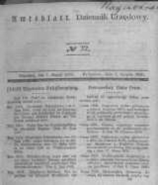 Amtsblatt der K&ouml;niglichen Preussischen Regierung zu Bromberg. 1840.08.07 No.32