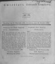 Amtsblatt der Königlichen Preussischen Regierung zu Bromberg. 1840.09.25 No.39
