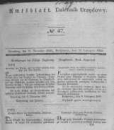 Amtsblatt der Königlichen Preussischen Regierung zu Bromberg. 1840.11.20 No.47