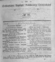 Oeffentlicher Anzeiger zum Amtsblatt No.19 der K&ouml;nigl. Preuss. Regierung zu Bromberg. 1840