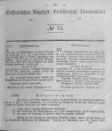 Oeffentlicher Anzeiger zum Amtsblatt No.25 der K&ouml;nigl. Preuss. Regierung zu Bromberg. 1840