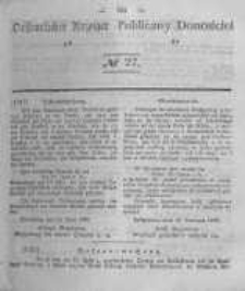 Oeffentlicher Anzeiger zum Amtsblatt No.27 der K&ouml;nigl. Preuss. Regierung zu Bromberg. 1840