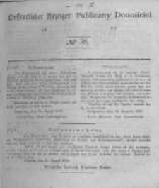 Oeffentlicher Anzeiger zum Amtsblatt No.38 der K&ouml;nigl. Preuss. Regierung zu Bromberg. 1840