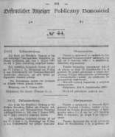 Oeffentlicher Anzeiger zum Amtsblatt No.44 der K&ouml;nigl. Preuss. Regierung zu Bromberg. 1840
