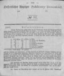 Oeffentlicher Anzeiger zum Amtsblatt No.52 der K&ouml;nigl. Preuss. Regierung zu Bromberg. 1840