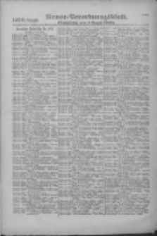 Armee-Verordnungsblatt. Verlustlisten 1917.08.04 Ausgabe 1570