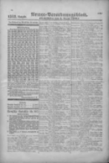 Armee-Verordnungsblatt. Verlustlisten 1917.08.08 Ausgabe 1573