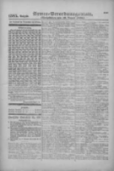 Armee-Verordnungsblatt. Verlustlisten 1917.08.18 Ausgabe 1585