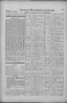 Armee-Verordnungsblatt. Verlustlisten 1917.08.25 Ausgabe 1595