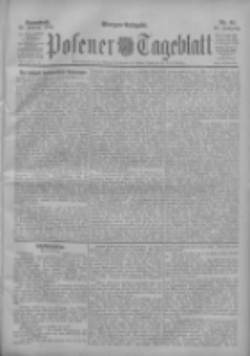 Posener Tageblatt 1904.02.20 Jg.43 Nr85