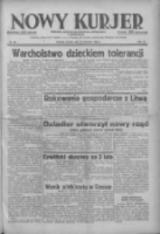 Nowy Kurjer: dziennik poświęcony sprawom politycznym i społecznym 1938.04.12 R.49 Nr84