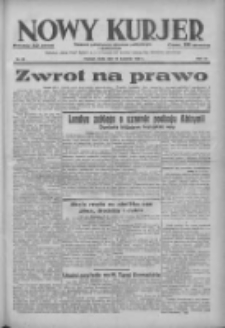 Nowy Kurjer: dziennik poświęcony sprawom politycznym i społecznym 1938.04.13 R.49 Nr85