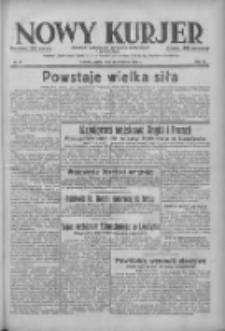 Nowy Kurjer: dziennik poświęcony sprawom politycznym i społecznym 1938.04.15 R.49 Nr87
