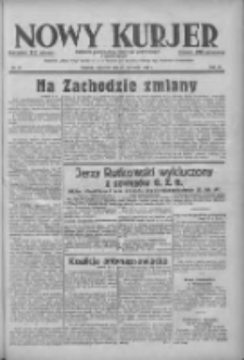 Nowy Kurjer: dziennik poświęcony sprawom politycznym i społecznym 1938.04.21 R.49 Nr91