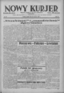 Nowy Kurjer: dziennik poświęcony sprawom politycznym i społecznym 1938.04.23 R.49 Nr93
