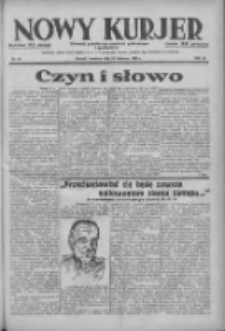 Nowy Kurjer: dziennik poświęcony sprawom politycznym i społecznym 1938.04.28 R.49 Nr97