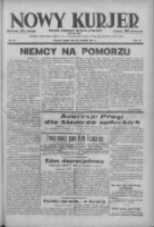Nowy Kurjer: dziennik poświęcony sprawom politycznym i społecznym 1938.04.29 R.49 Nr98